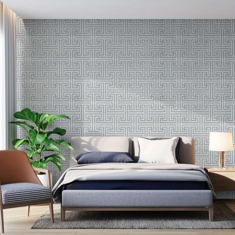 Wall Stickers Size Grey Maze 50.04Cm*280Cm Quantity7 Rolls