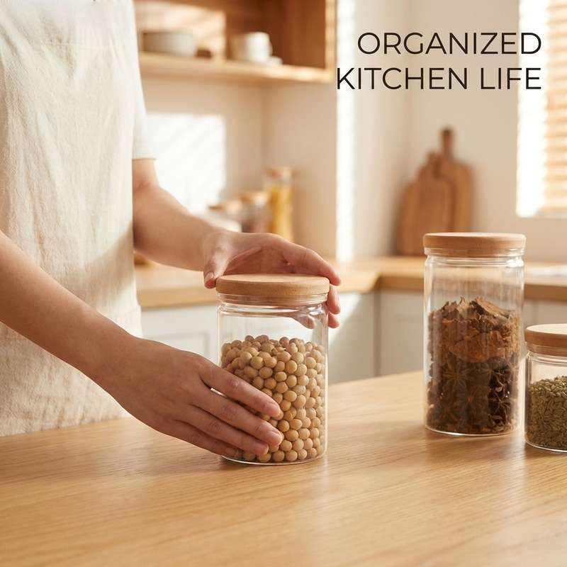 Sealed Jar Model Large  Medium  Small Quantity3Pcs