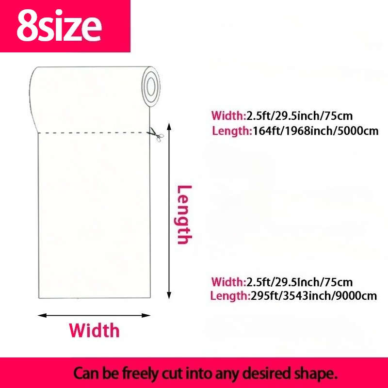 Wedding Supplies Color White Mesh Size 75*9000Cm 29.5*3543In