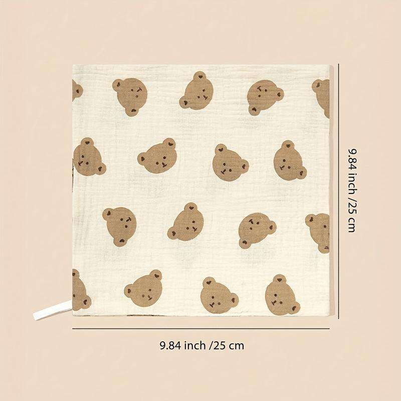 Towel Quantity 3Pcs Bear Head