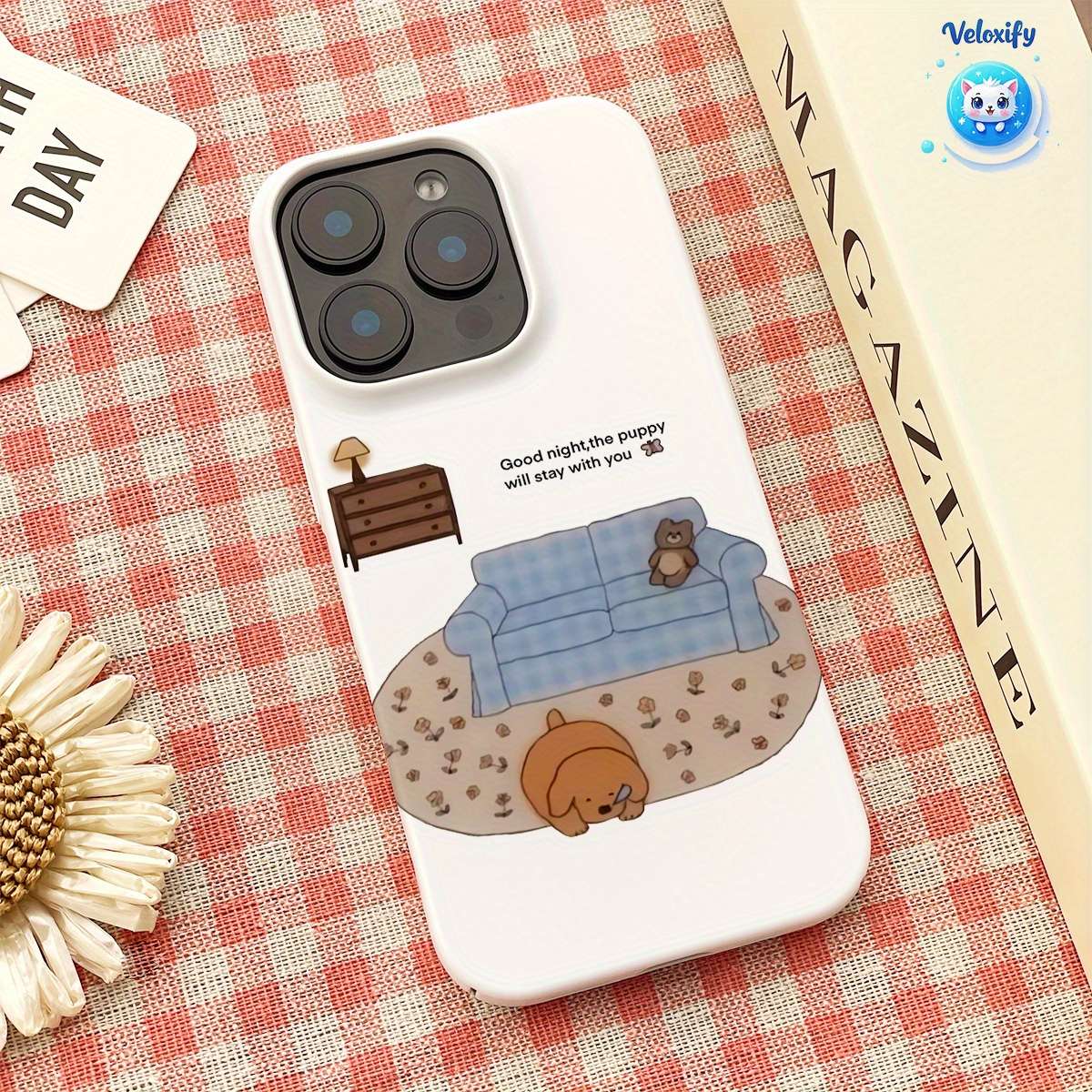 1Pc Mixed Color For iPhone 12 Mini Dog Design Phone Case