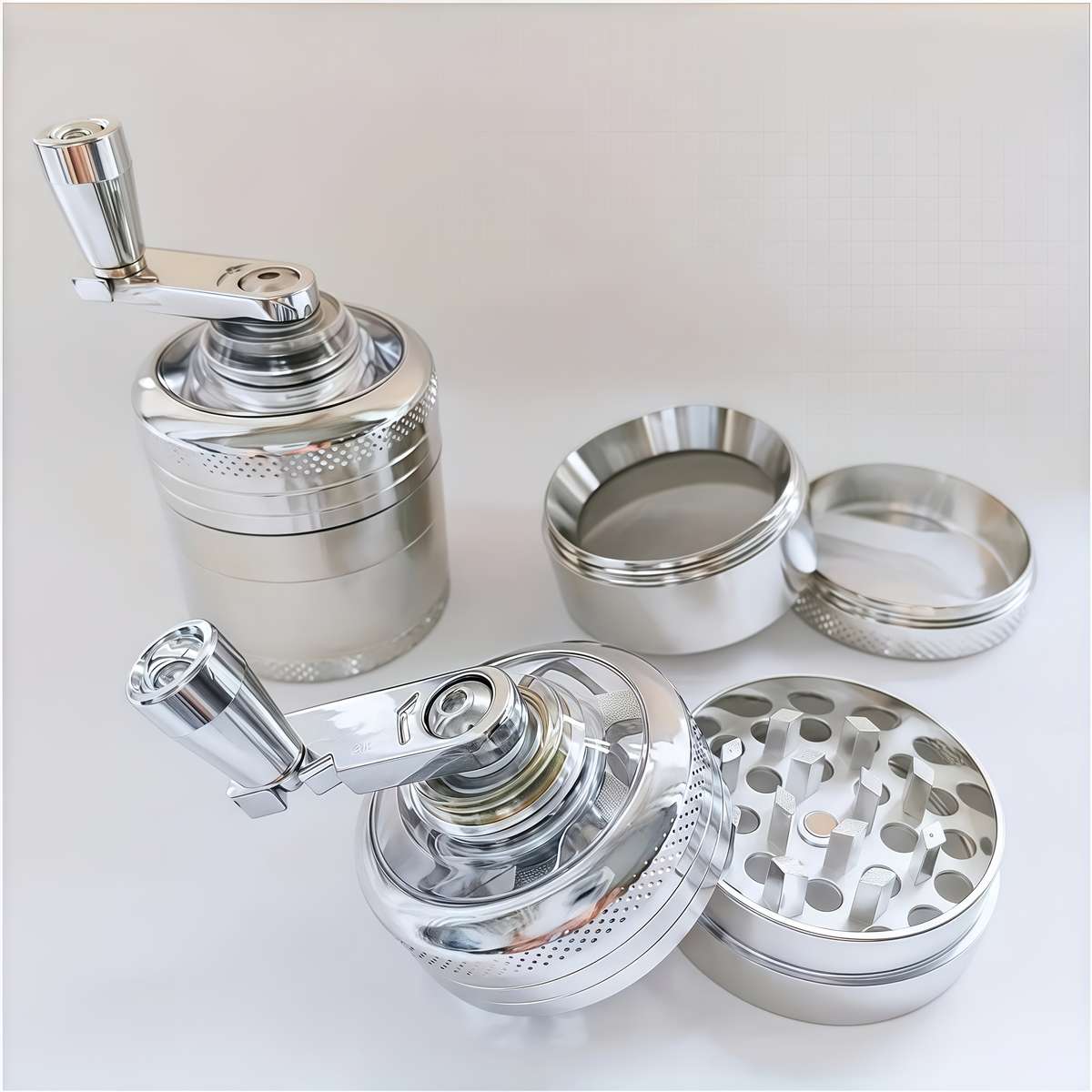 Grinder Color Silvery Size1