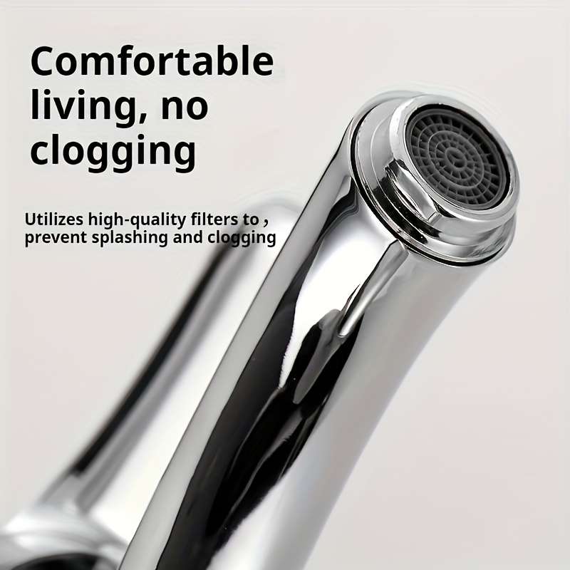 Faucet 7Pcs Set With 2 60Cm Pipes