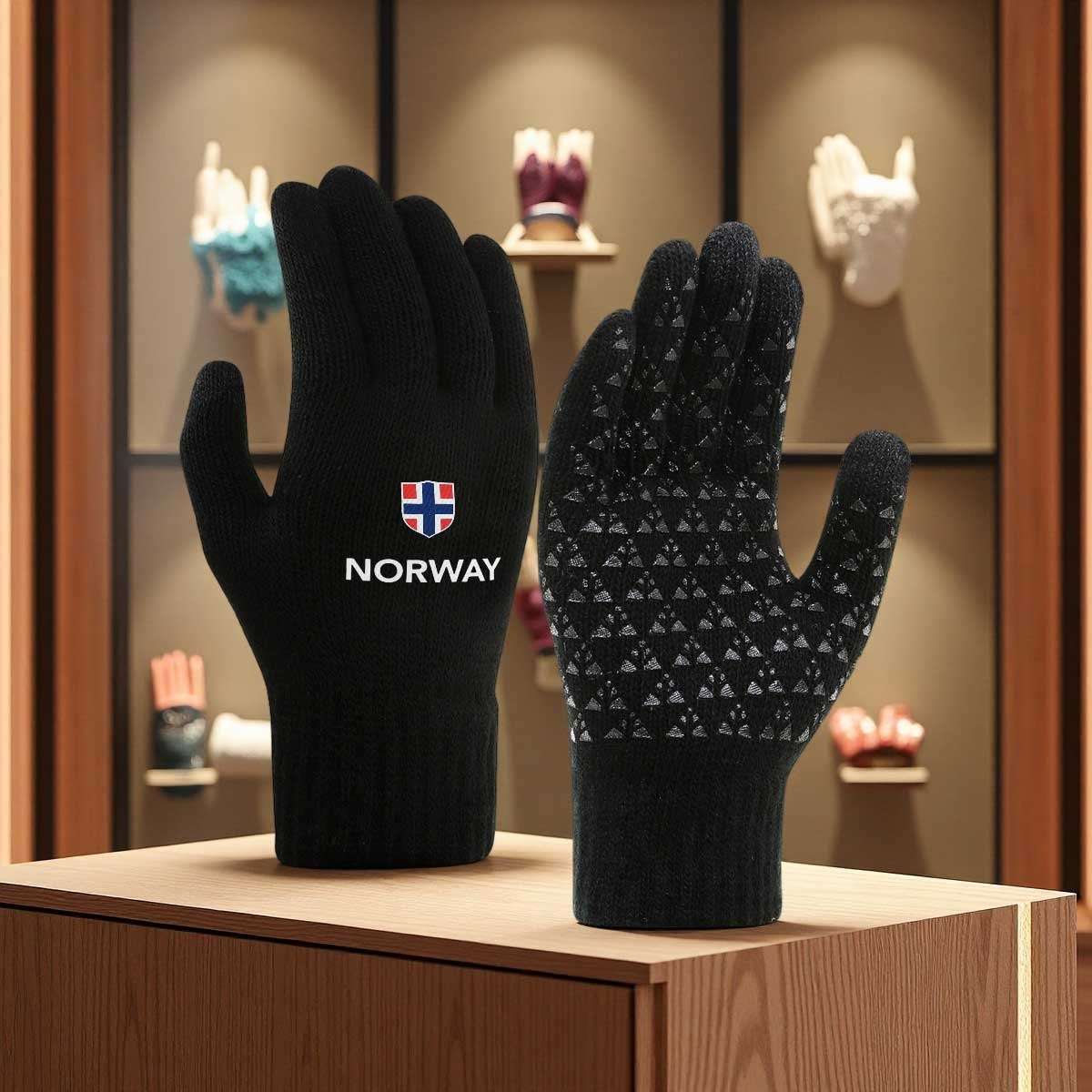 Gloves Color Gray Sizeone Size