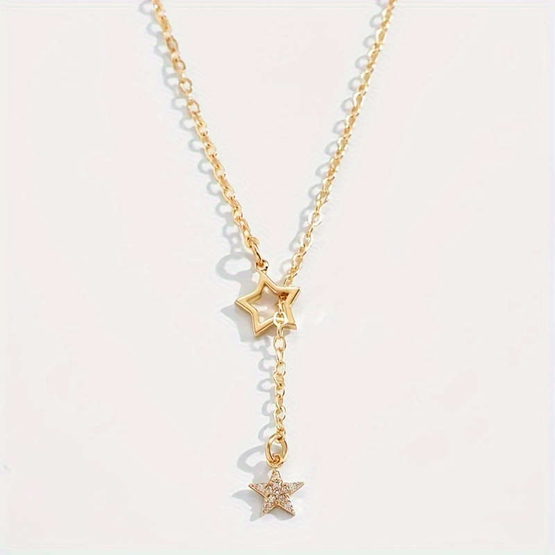 Womens Necklace Color Silvery