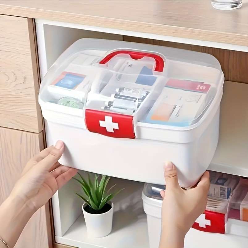 Antibacterial Box White 21.5*15*13Cm