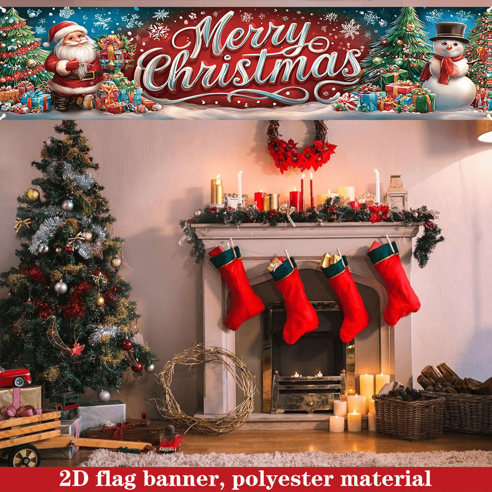 Christmas Decorations Material Polyester Size 180Cmx40Cm 70.8Inx15.7In