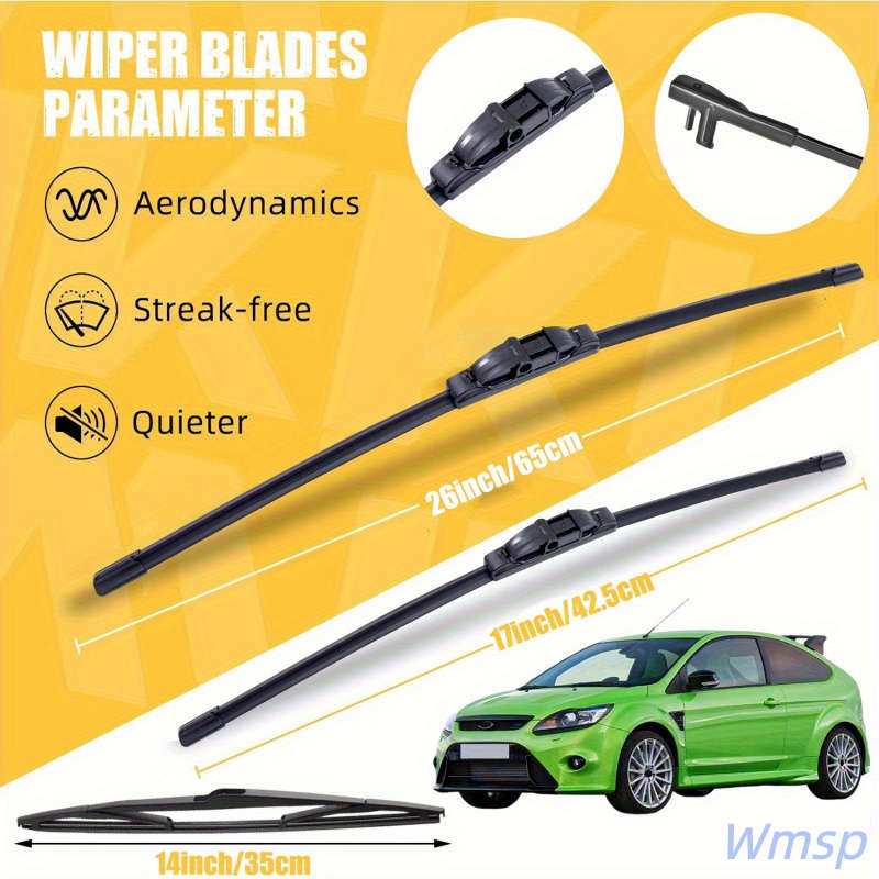 Windshield Wipers Model For Ford Focus 2 Hatchback