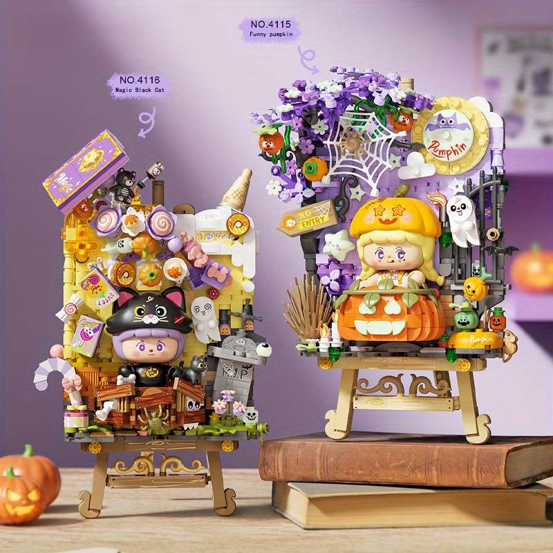 3D Building Model Puzzle Set