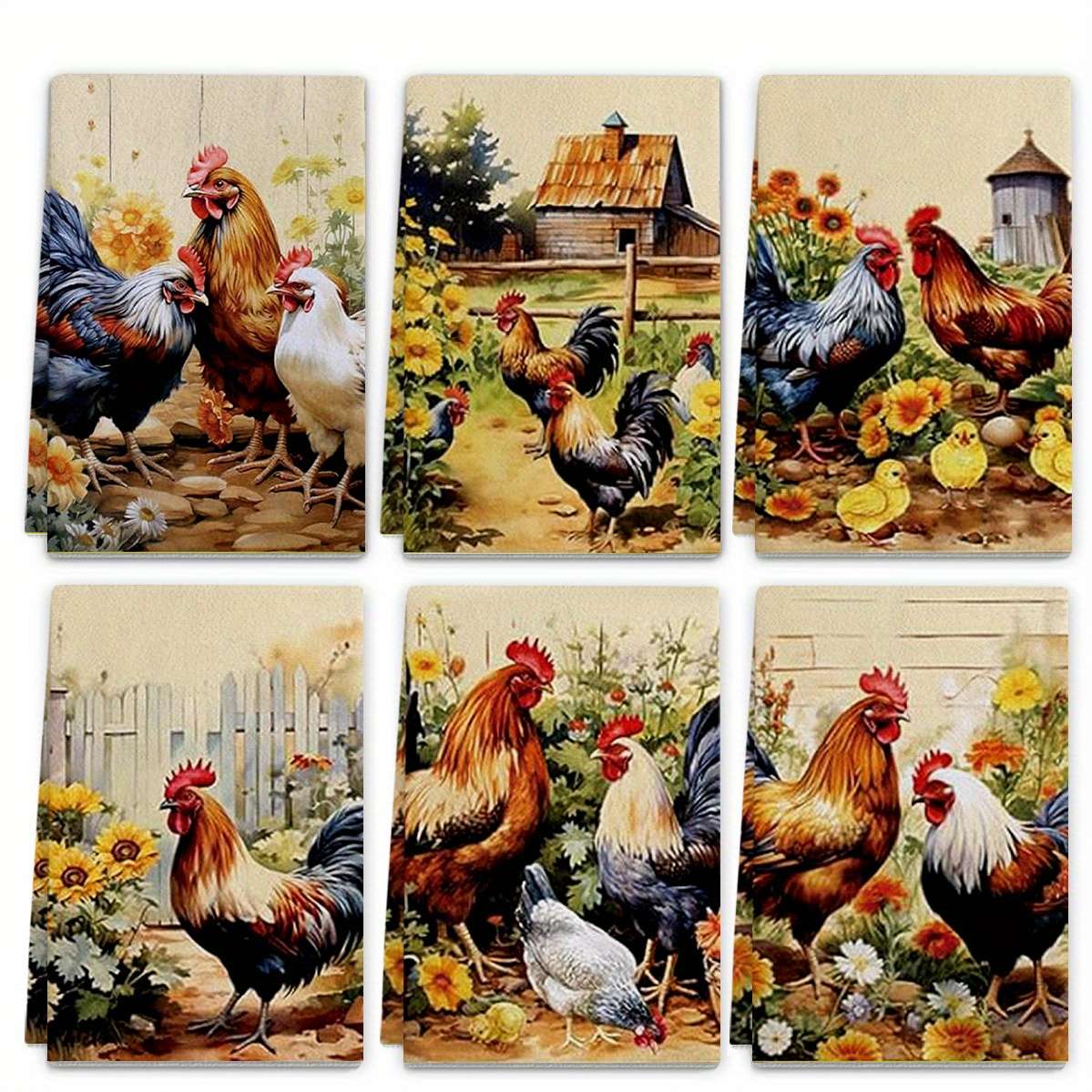 Towel Size 45Cm*66Cm Quantity6Pcs