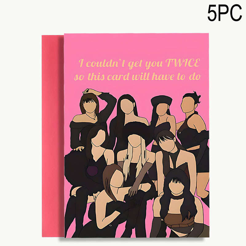 Greeting Cards Style Stylea Quantity 5Pcs