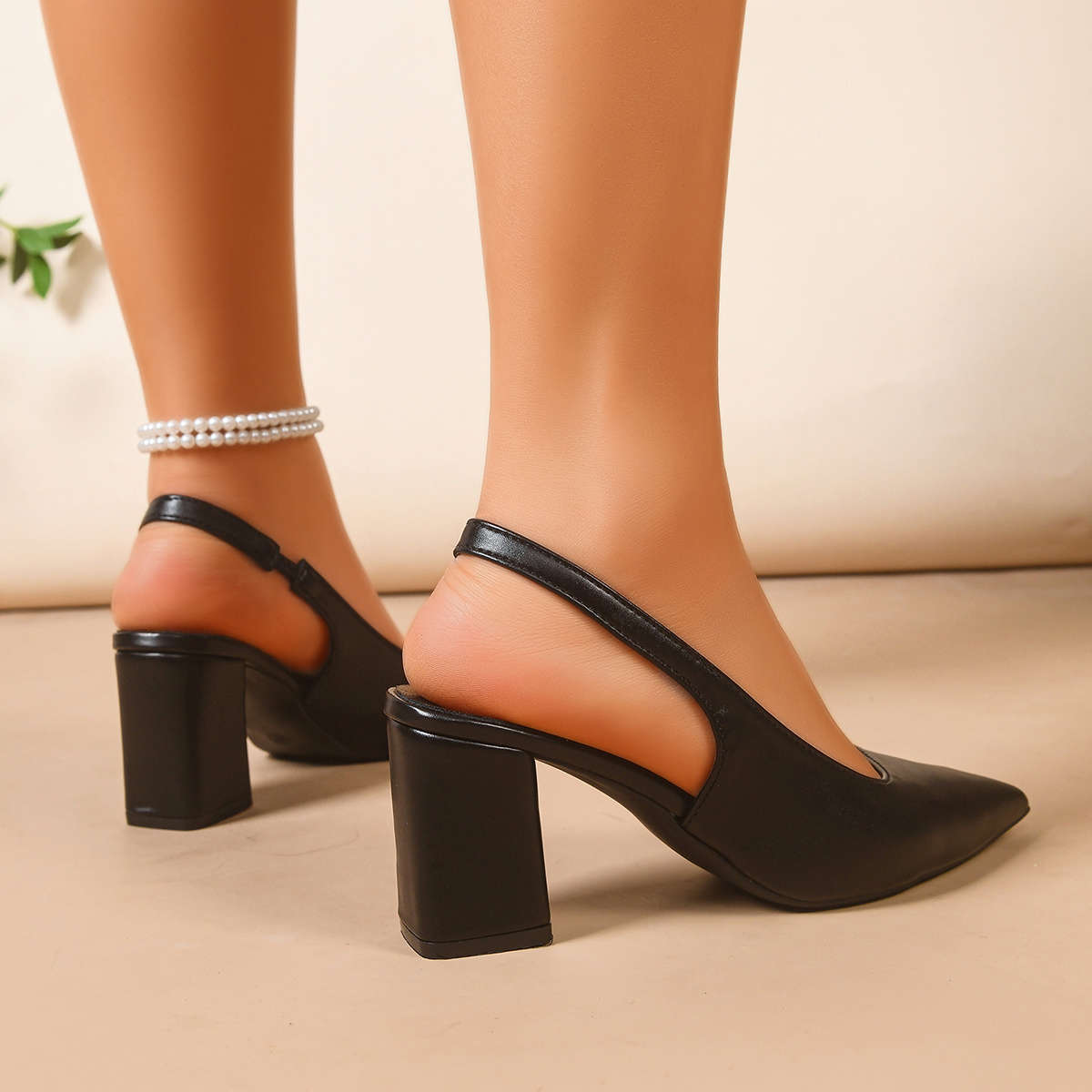 Women S High Heels Color Black Sizeuk 7.5
