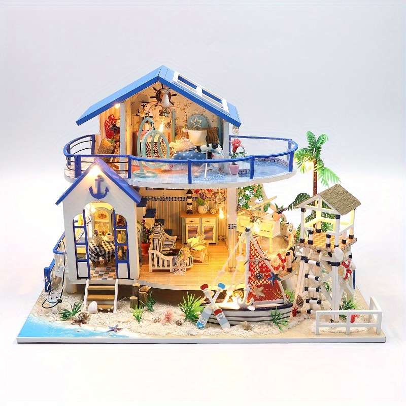 3D Building Model Puzzle Set Model 13844