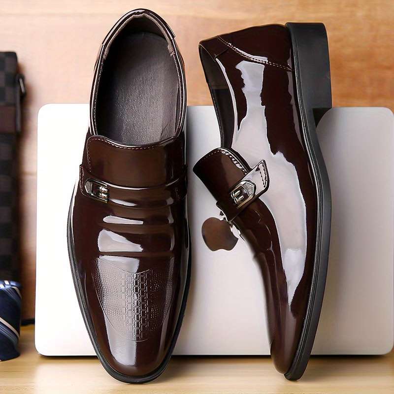 Mens Leather Shoes Color Brown Sizeuk 10