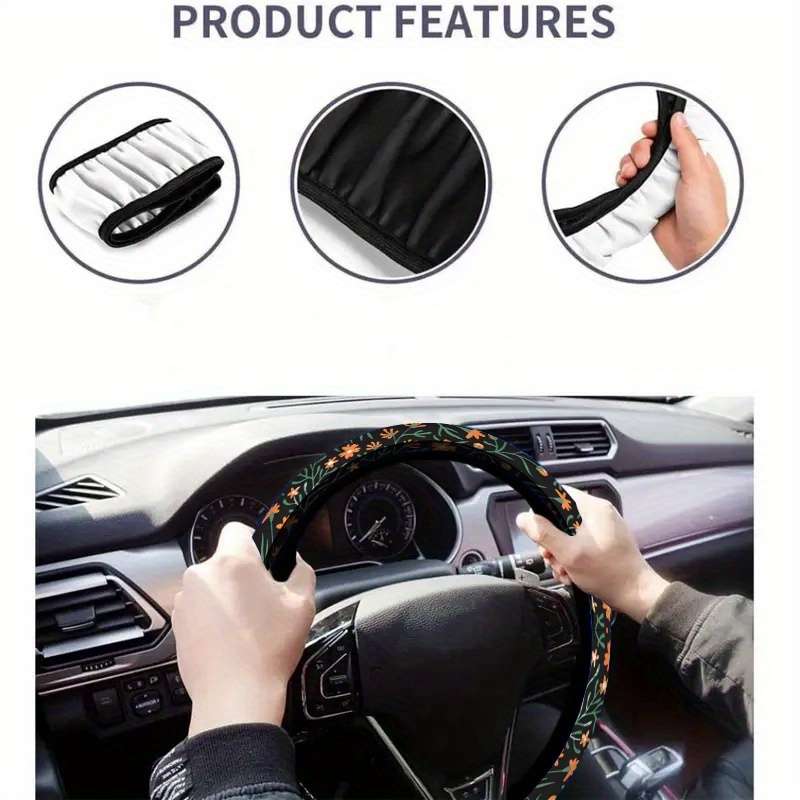 Car Steering Wheel Cover