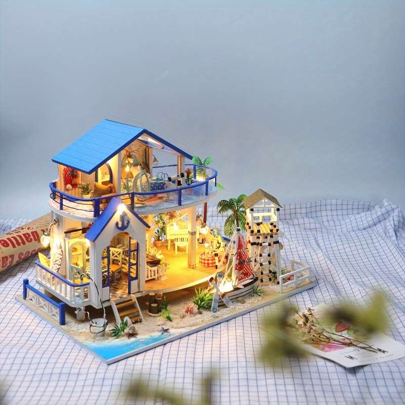 3D Building Model Puzzle Set Model 13844