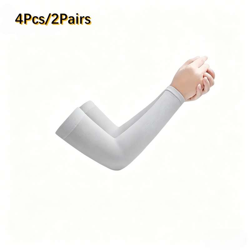 Sunscreen Sleeves Color Gray 2 Pairs Size One Size