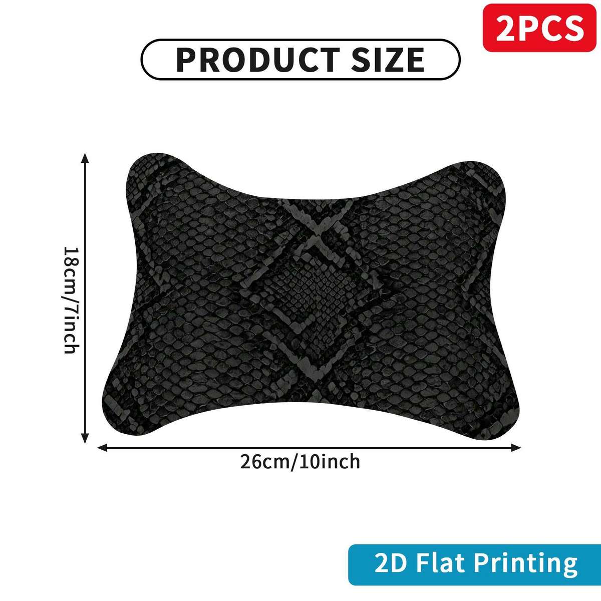 Car Seat Cushion 18*26Cm 7*10Inch Quantity 2Pcs