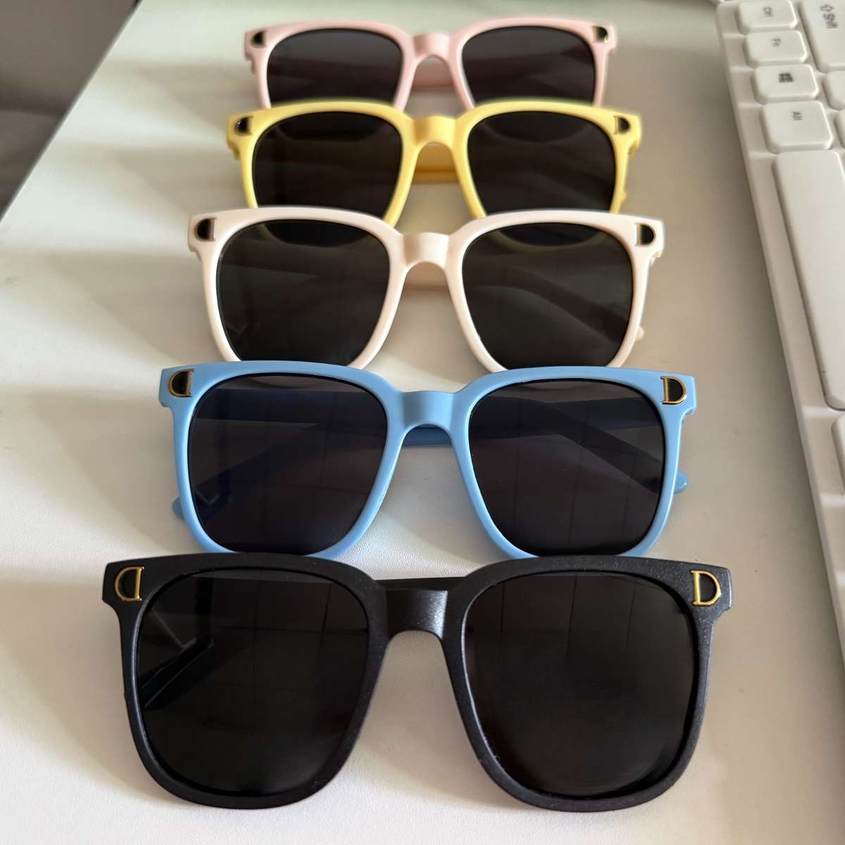 Kids Glasses 2Pcs Color Blackadd Black Fashion Glasses
