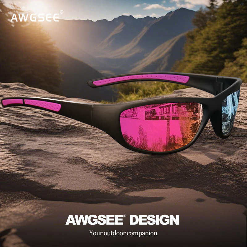 Cycling Glasses Color C5 Red