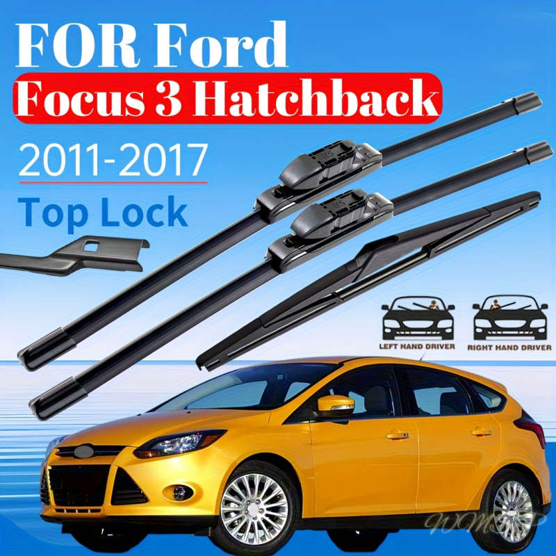 Windshield Wipers Model Ford Focus 3 Hatchback