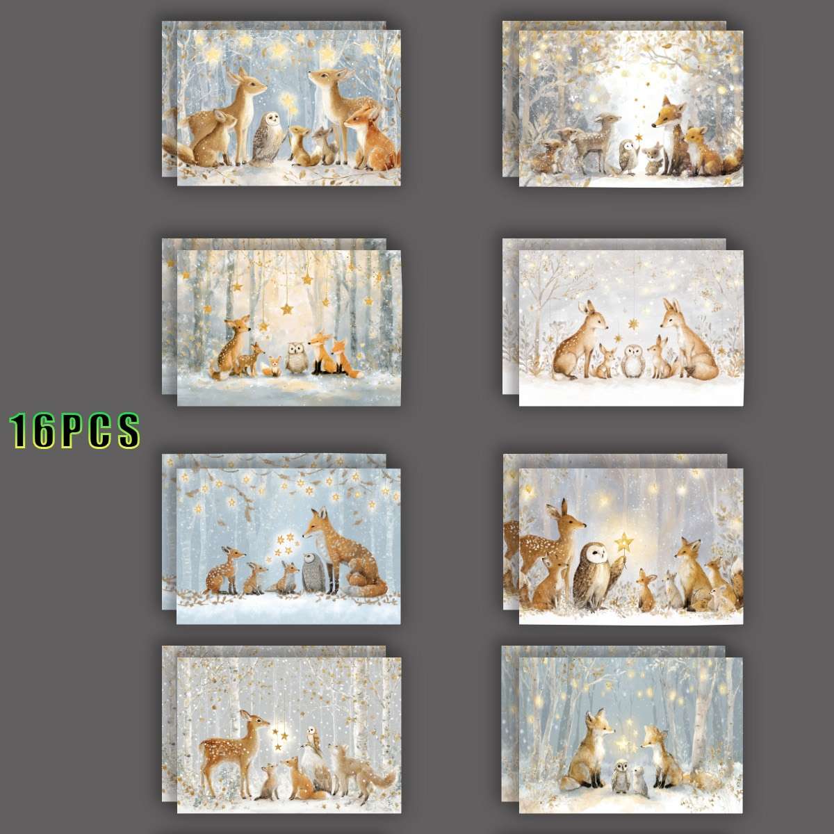 Greeting Cards Quantity 32Pcs