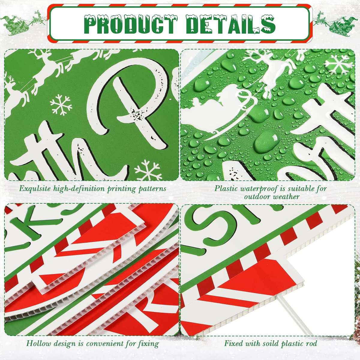 Christmas Decorations Quantity 5 Pieces