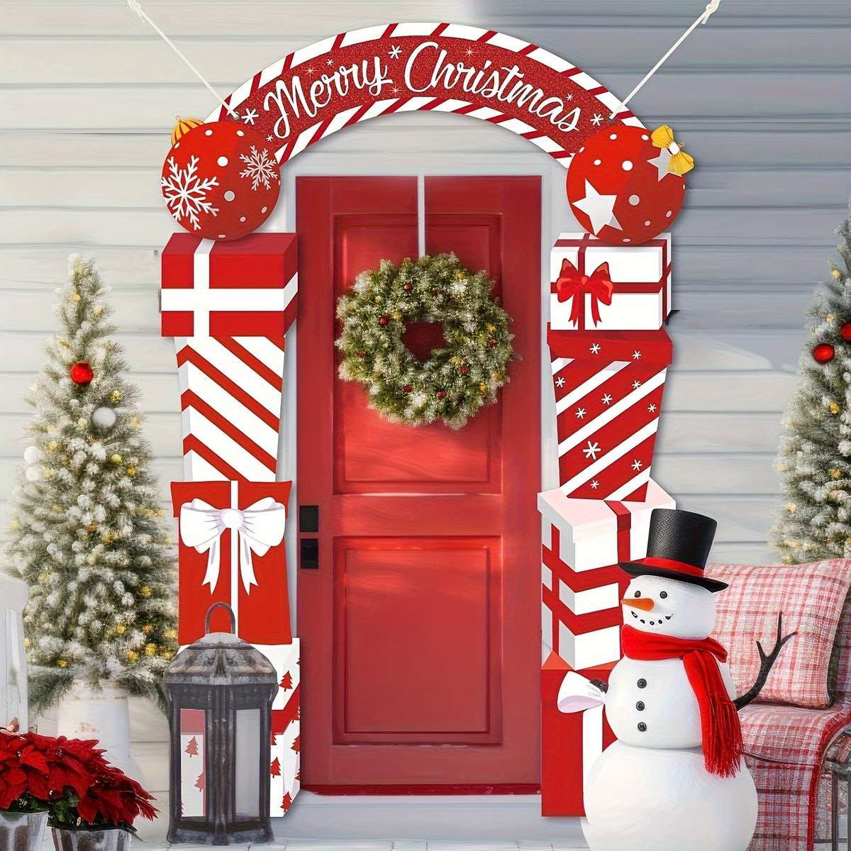 Christmas Decorations Style 3 Piece Set