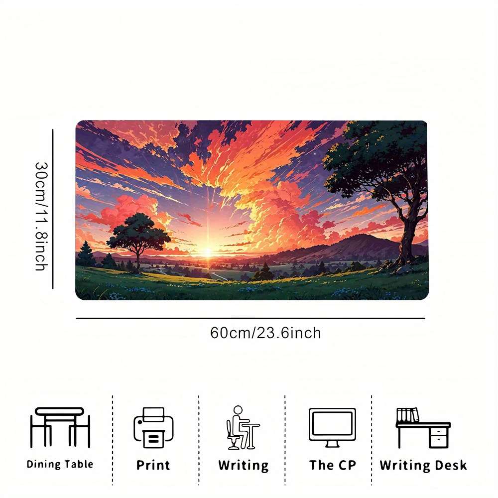 Mouse Pad Size 35.4X15.7 Inches