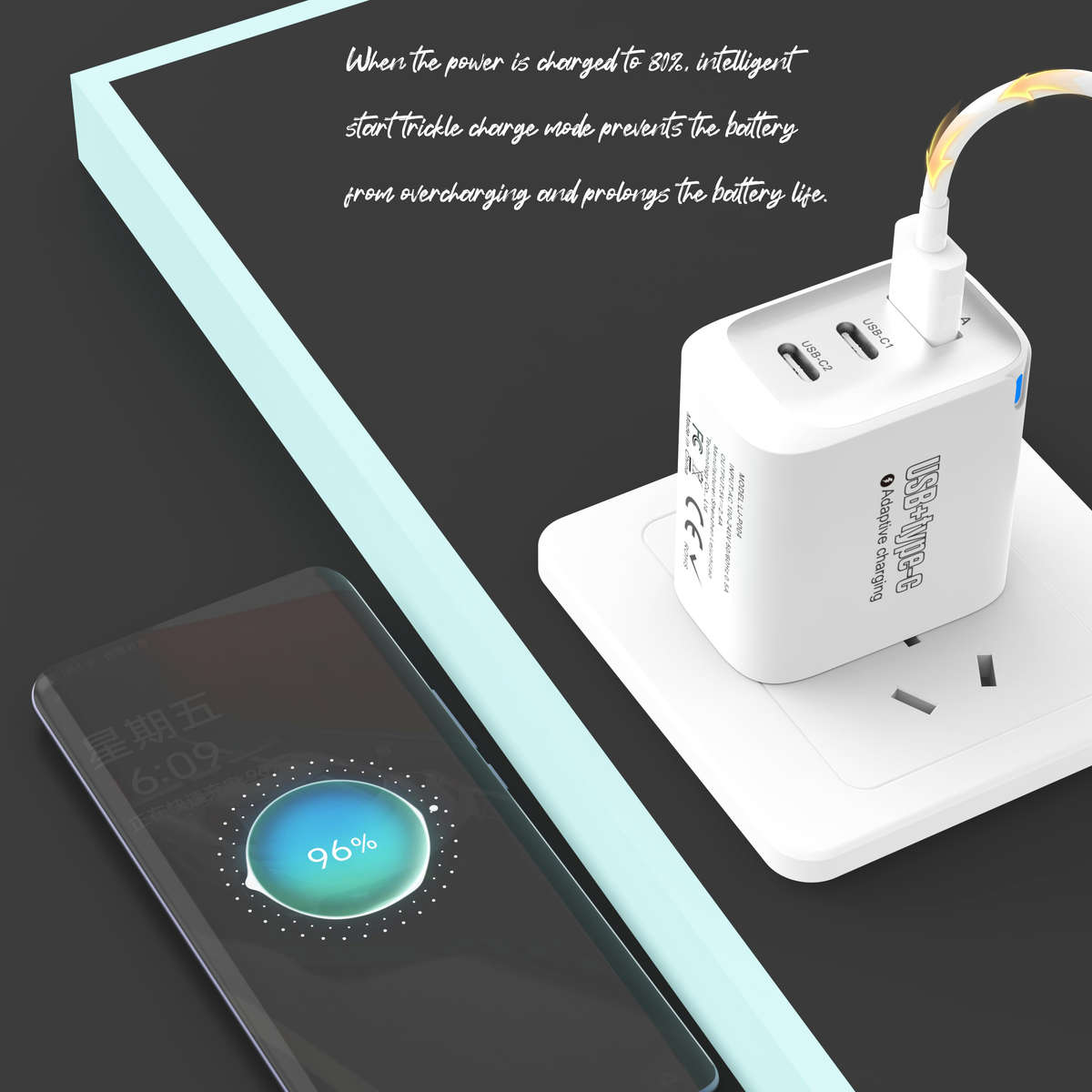 Charger Color White