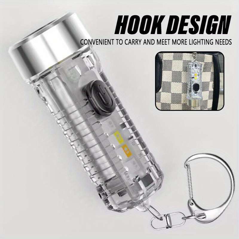 Durable 1Pc Usb Rechargeable Led Flashlight With Multi Daily Reliable Solution