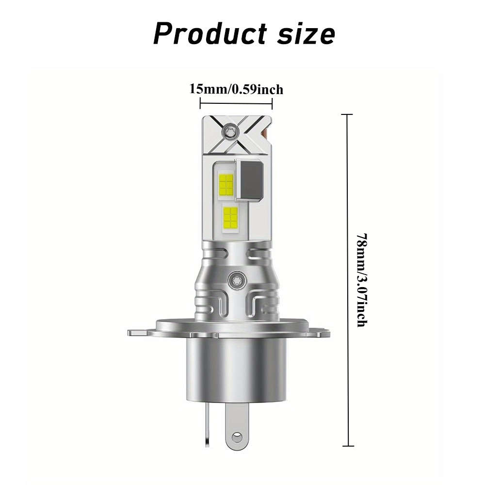 Car Lights Quantity 2Pcs H4
