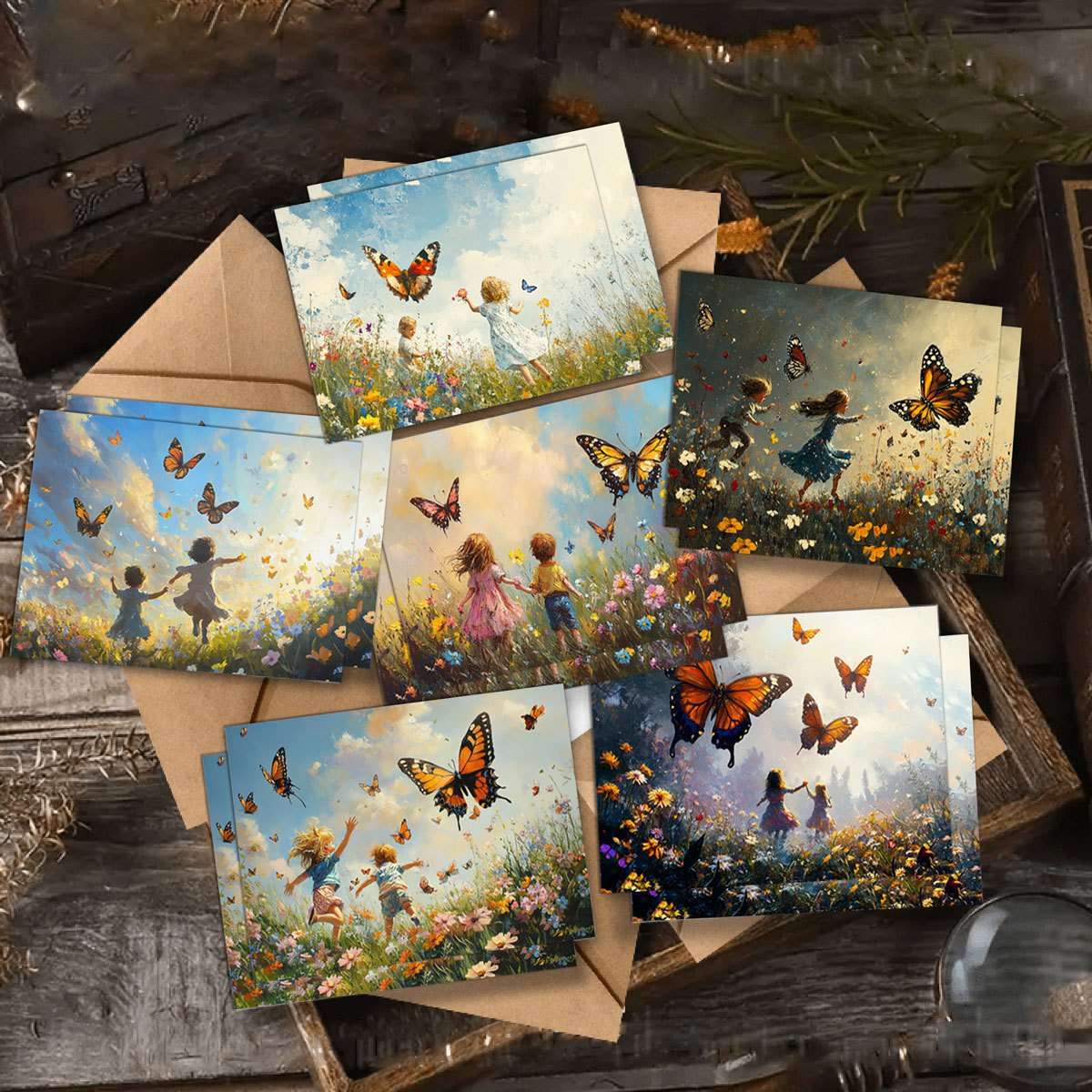 Greeting Cards Quantity 6Pcs