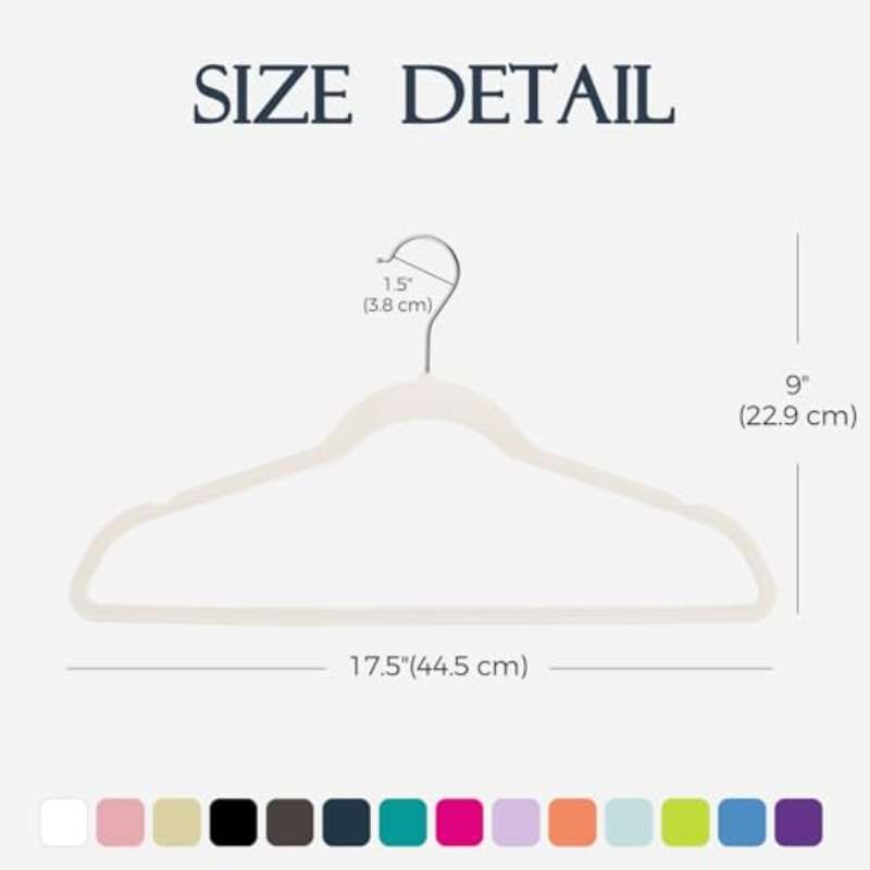 Coat Hanger Color Ivory