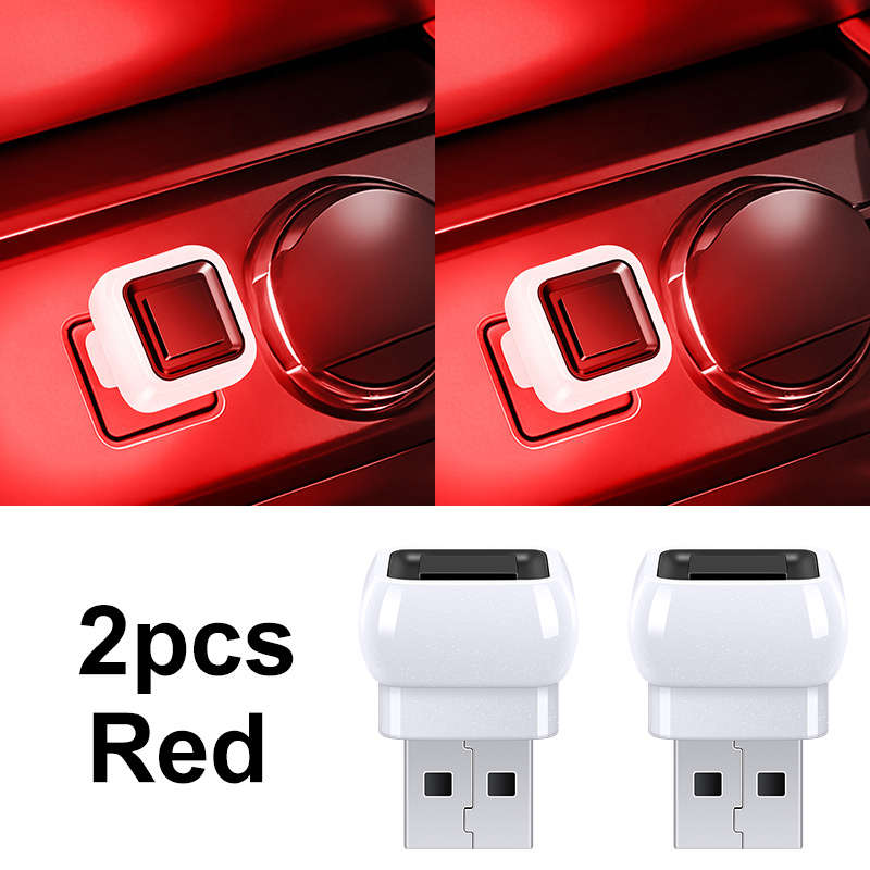 Car Lights Color Red Quantity 2Pcs Set