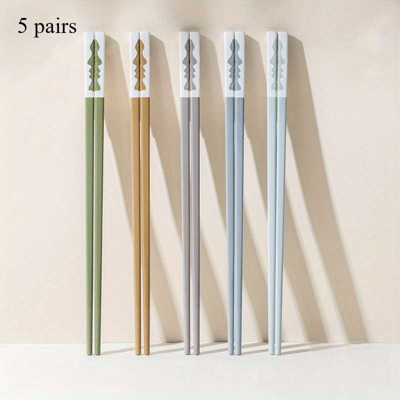 Chopsticks Color 5 Pairs Of Fivecolor Mixed Packs