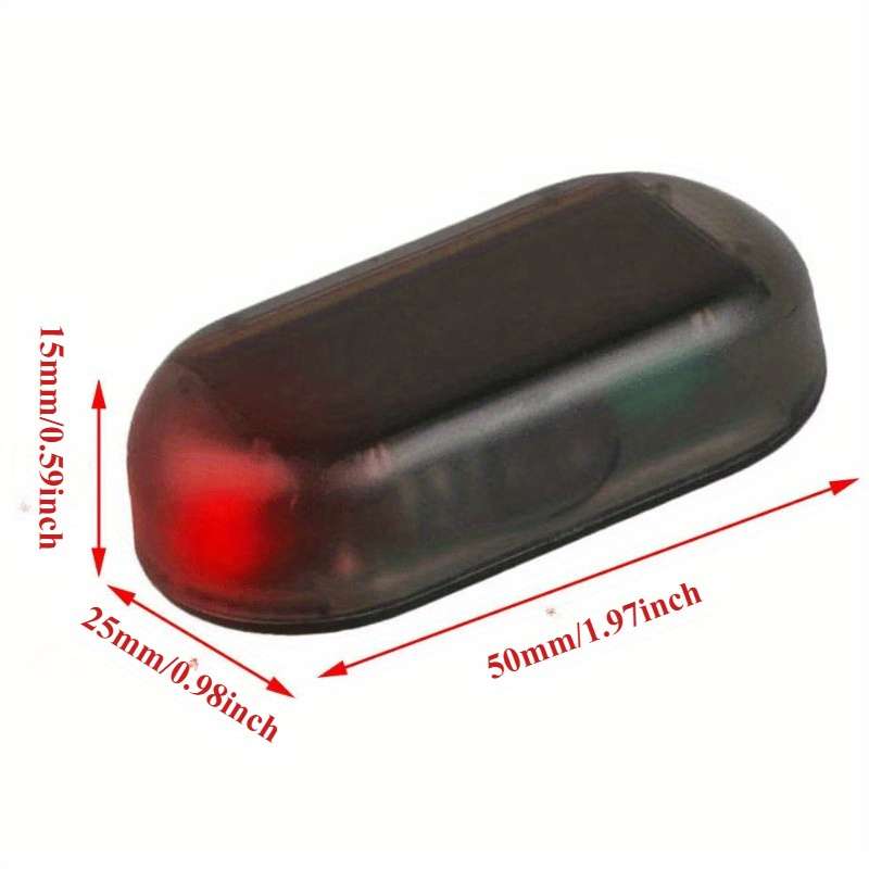 Solar Emergency Lights Color Red Light Quantity2Pcs
