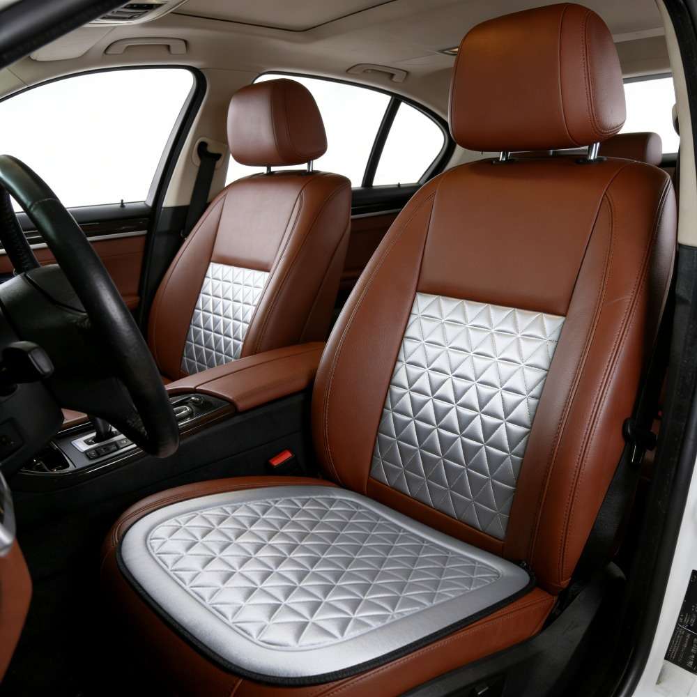Car Seat Cushion Grey Quantity 2Pcs