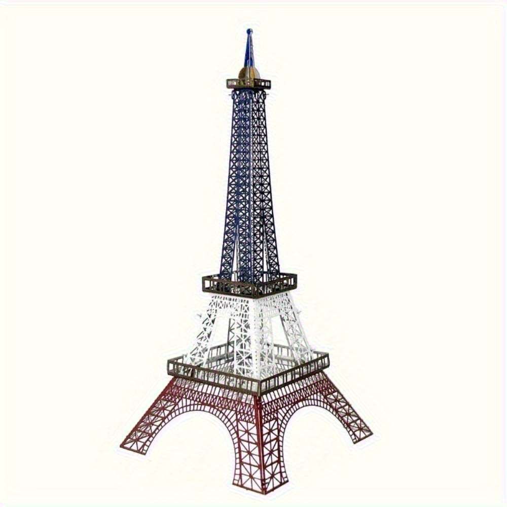3D Building Model Puzzle Set Model Eiffel Tower Model