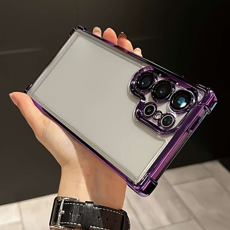 Phone Case Silvery Compatible Model Galaxy S24