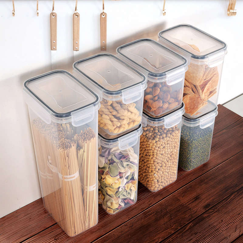 Sealed Jar Color High Transparency 2Pack Model2.0L Airtight Container
