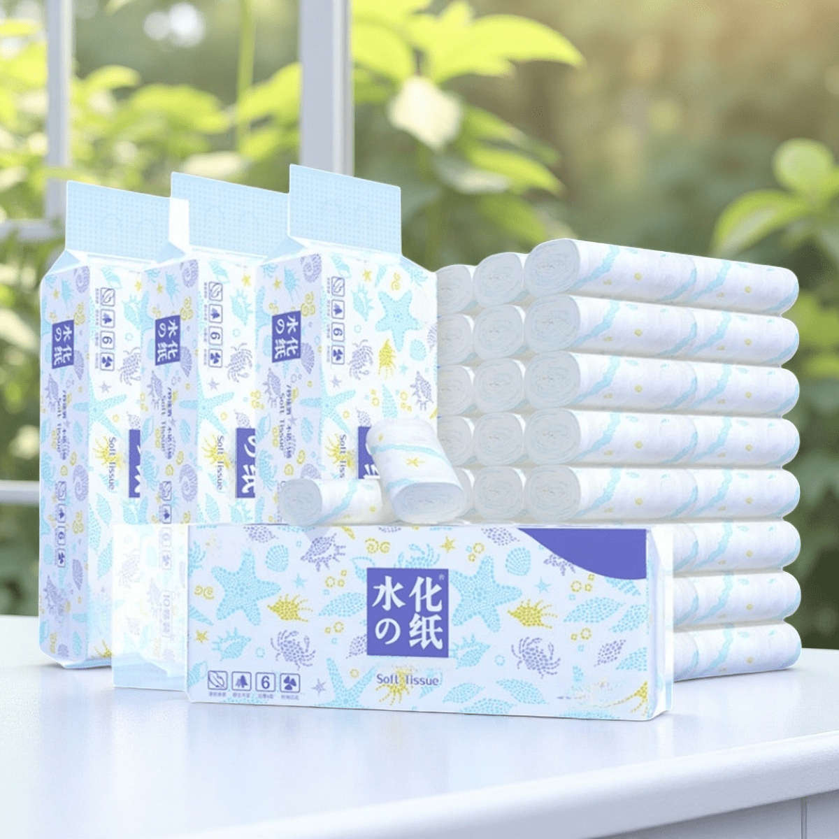 Toilet Paper Quantity 3Pcs