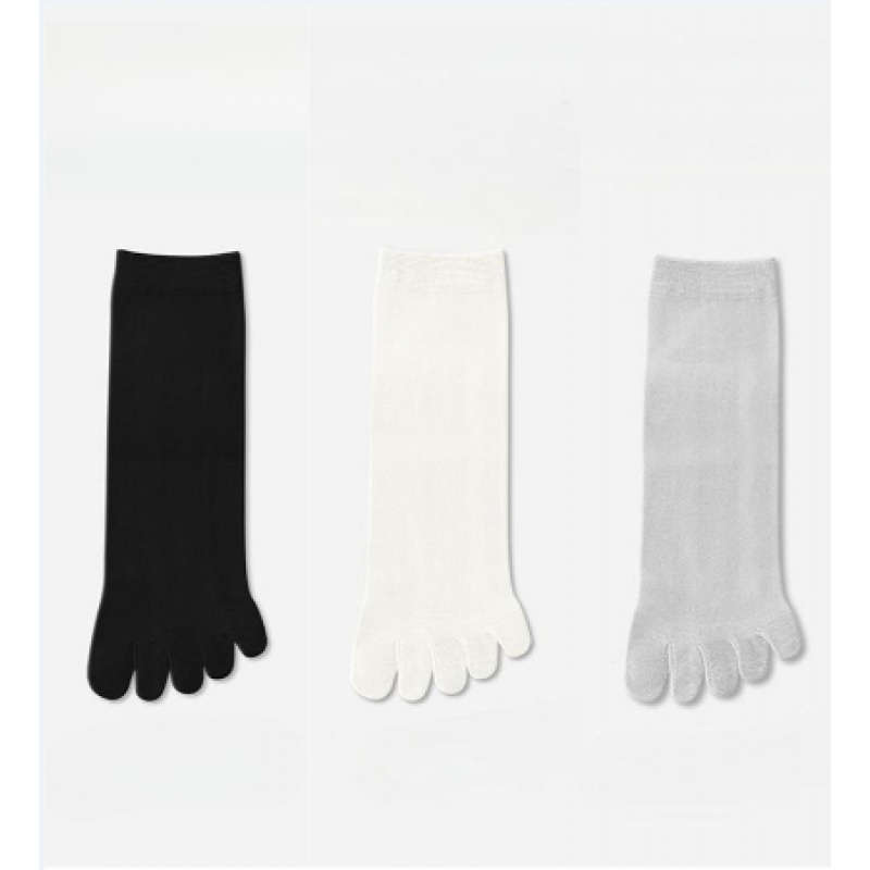 Women S Socks Color 3 Pairs Beige Blue Gray