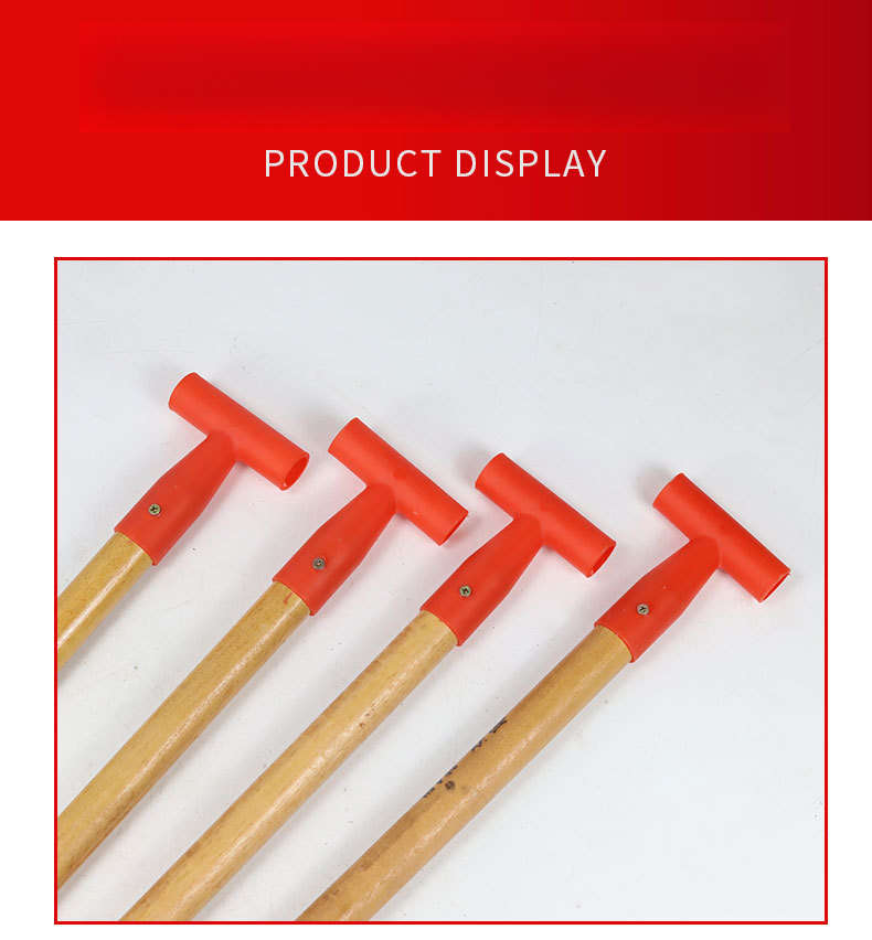 Garden Supplies Size 95Cm Style T Shaped Wooden Handle