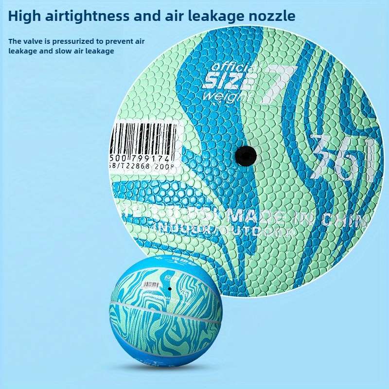 Basketball Color Light Blue Sizenumber 7