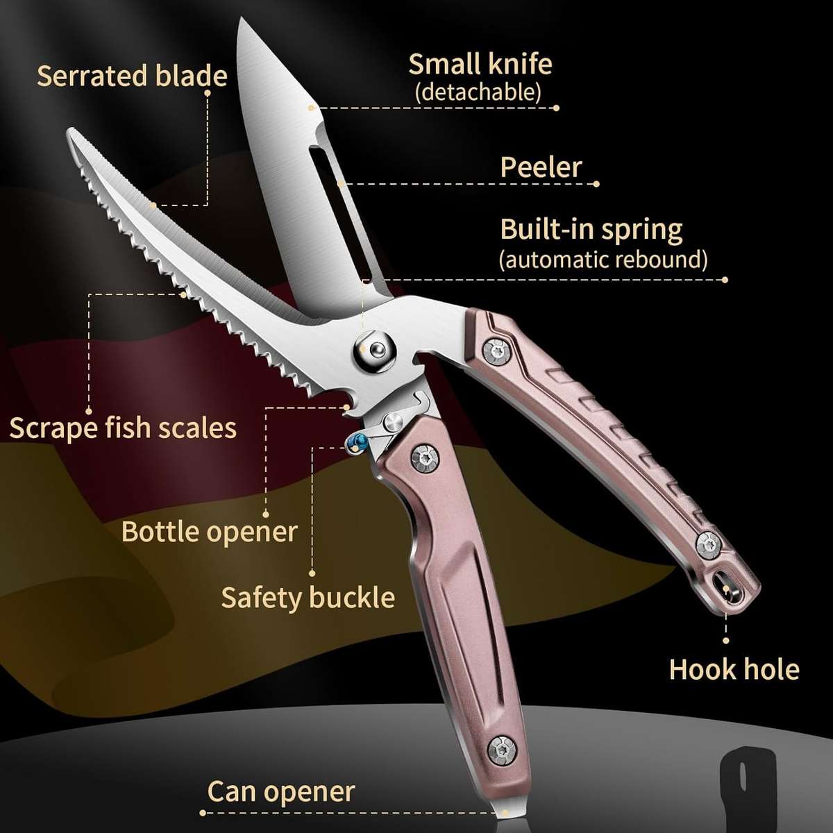 Scissors Color Brown