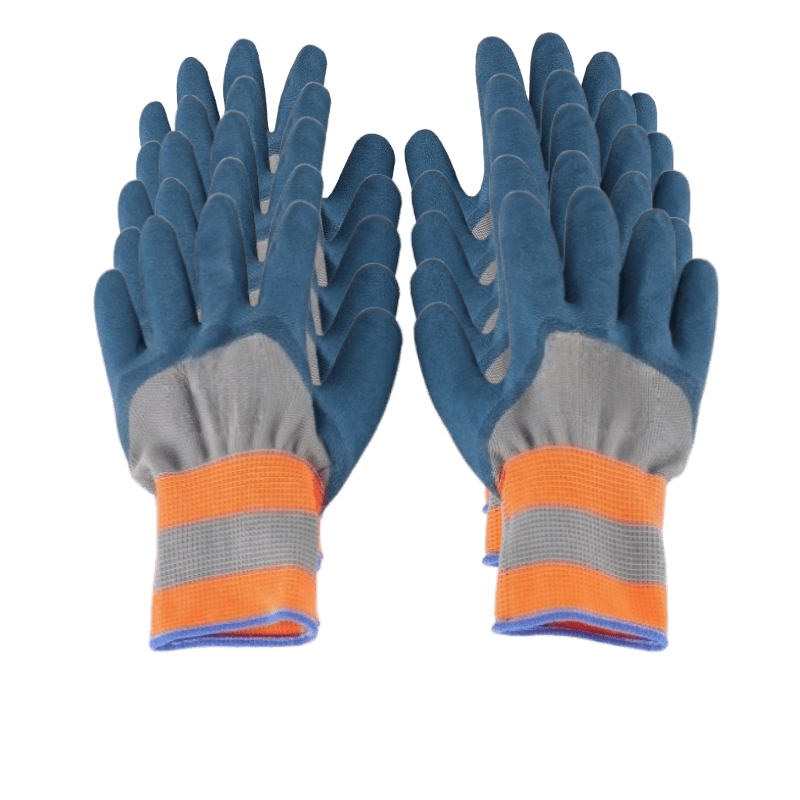Work Gloves Color Blue Quantity3Pcs