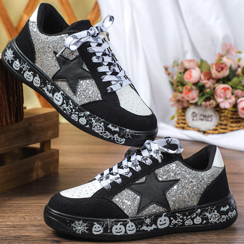Women S Sneakers Color Black And White Bottom With Black And White Sizeuk 9