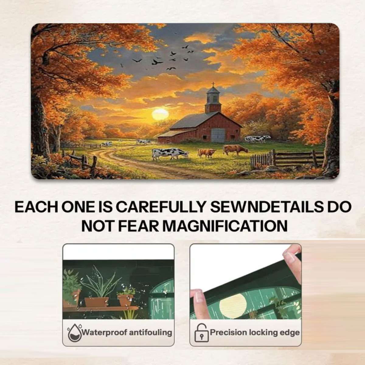 Mouse Pad Size 40X80Cm-15.7X31.4