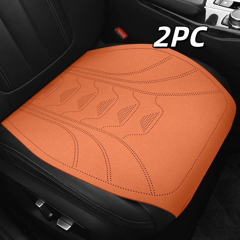 Car Seat Cushion Orange Quantity 2Pcs